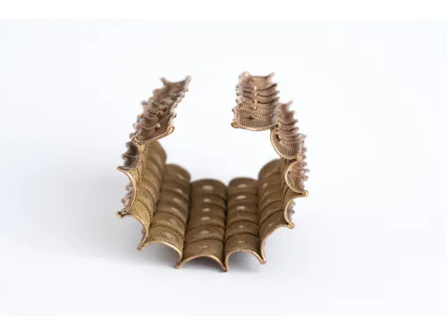 Bronze bracelet - snake