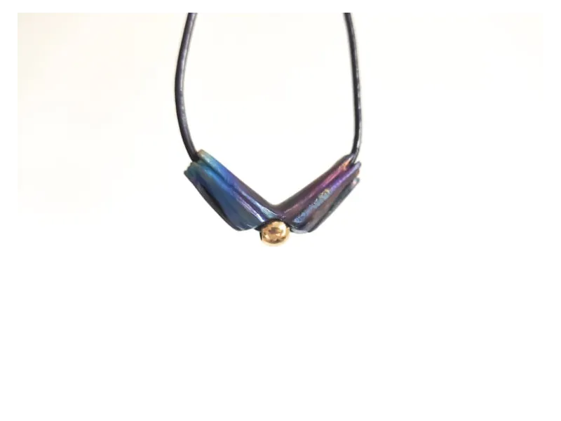 The color of titanium