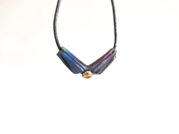 The color of titanium
