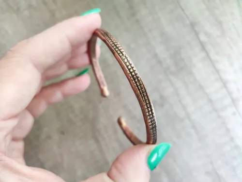 Carved squares (healing copper)