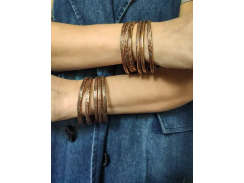 Carved squares (healing copper)