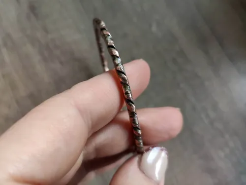Flat copper braids