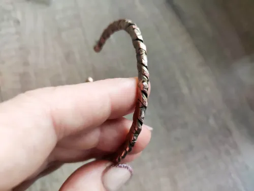 Flat copper braids