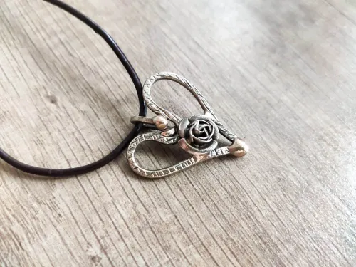 A blooming rose