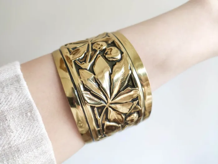 Plants in brass