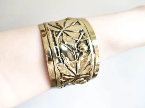 Plants in brass