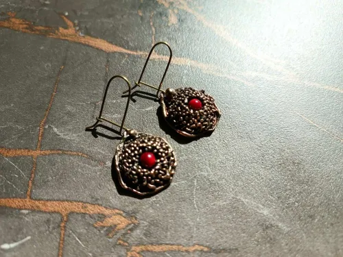 Red poppies
