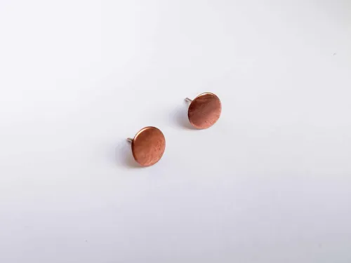 Matte copper discs