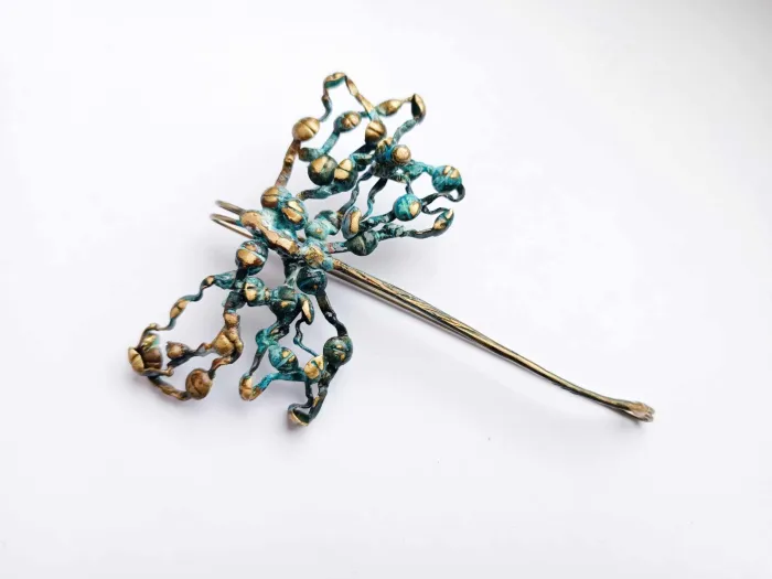 Large openwork butterfly