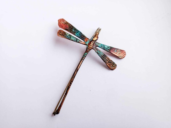 Copper dragonfly no. 4