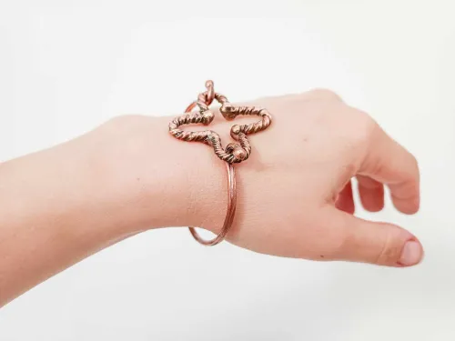 Braided copper dowel