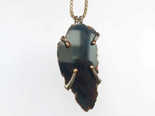 Melchior necklace - black agate
