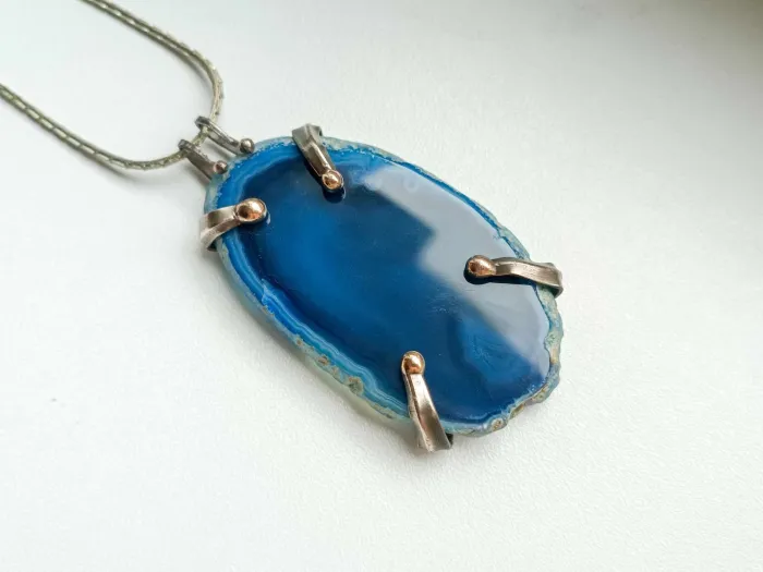 Melchior necklace - blue like the ocean