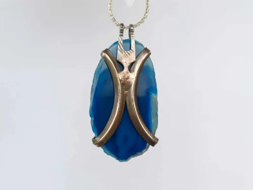 Melchior necklace - blue like the ocean